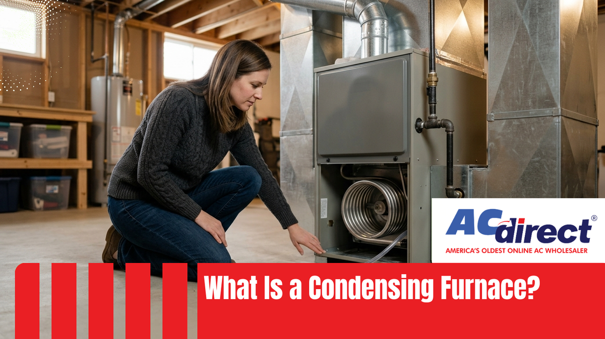 What Is a Condensing Furnace? The Second Heat Exchanger, the Drain and the PVC Vent