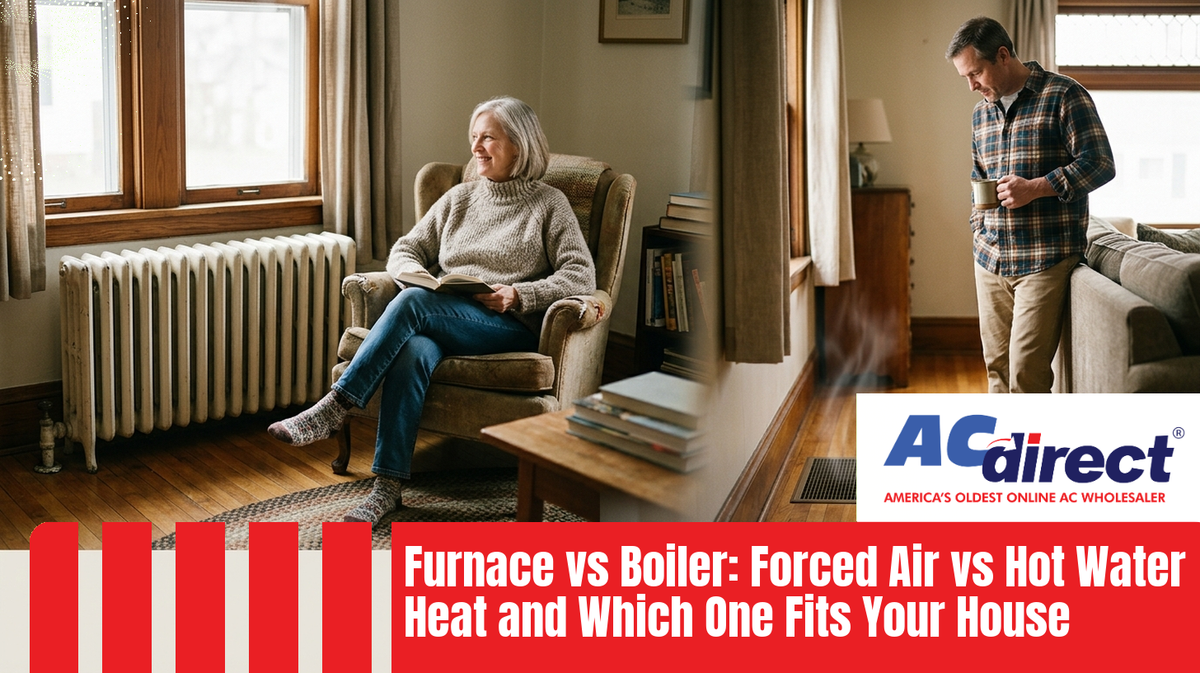Furnace vs Boiler: Forced Air vs Hot Water Heat and Which One Fits Your House