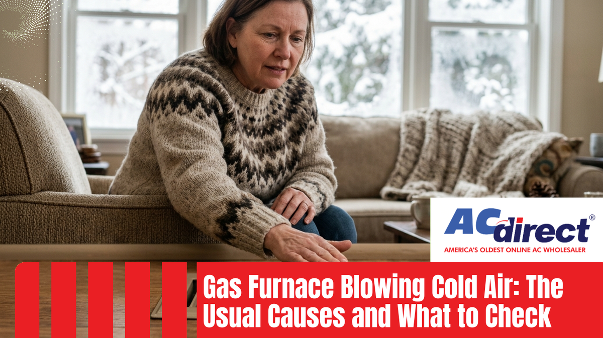 Gas Furnace Blowing Cold Air: The Usual Causes and What to Check