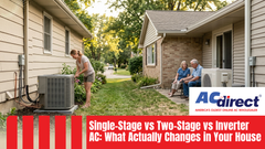 Single-Stage vs Two-Stage vs Inverter AC: What Actually Changes in Your House
