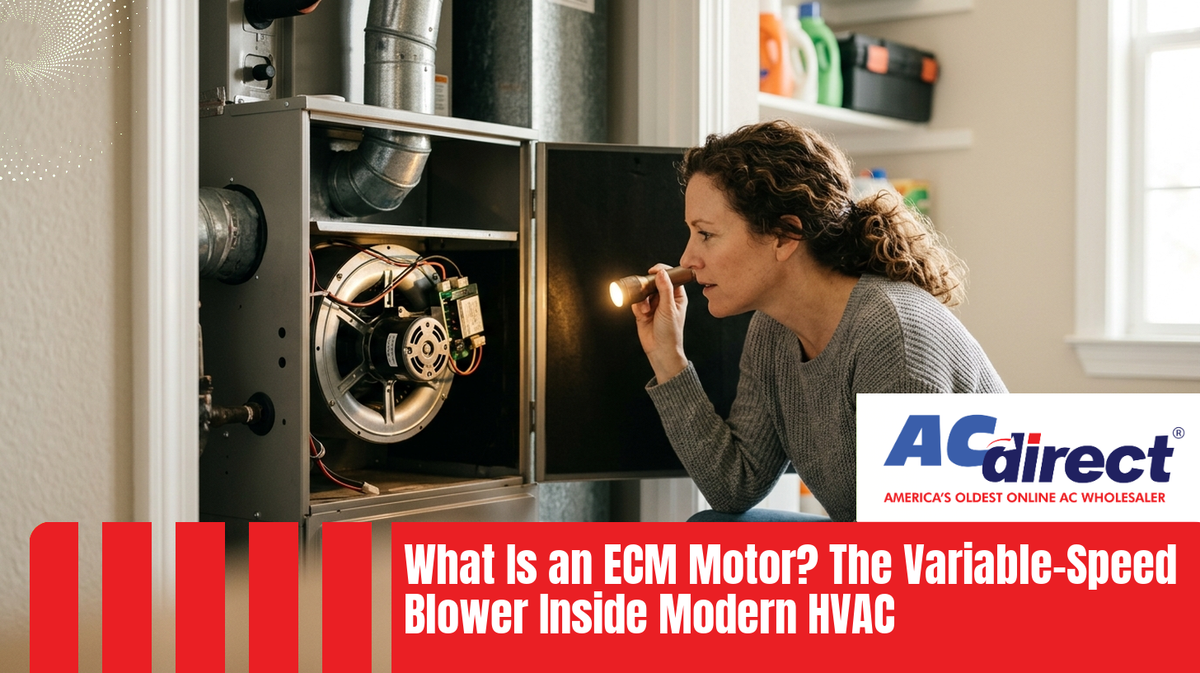 What Is an ECM Motor? The Variable-Speed Blower Inside Modern HVAC