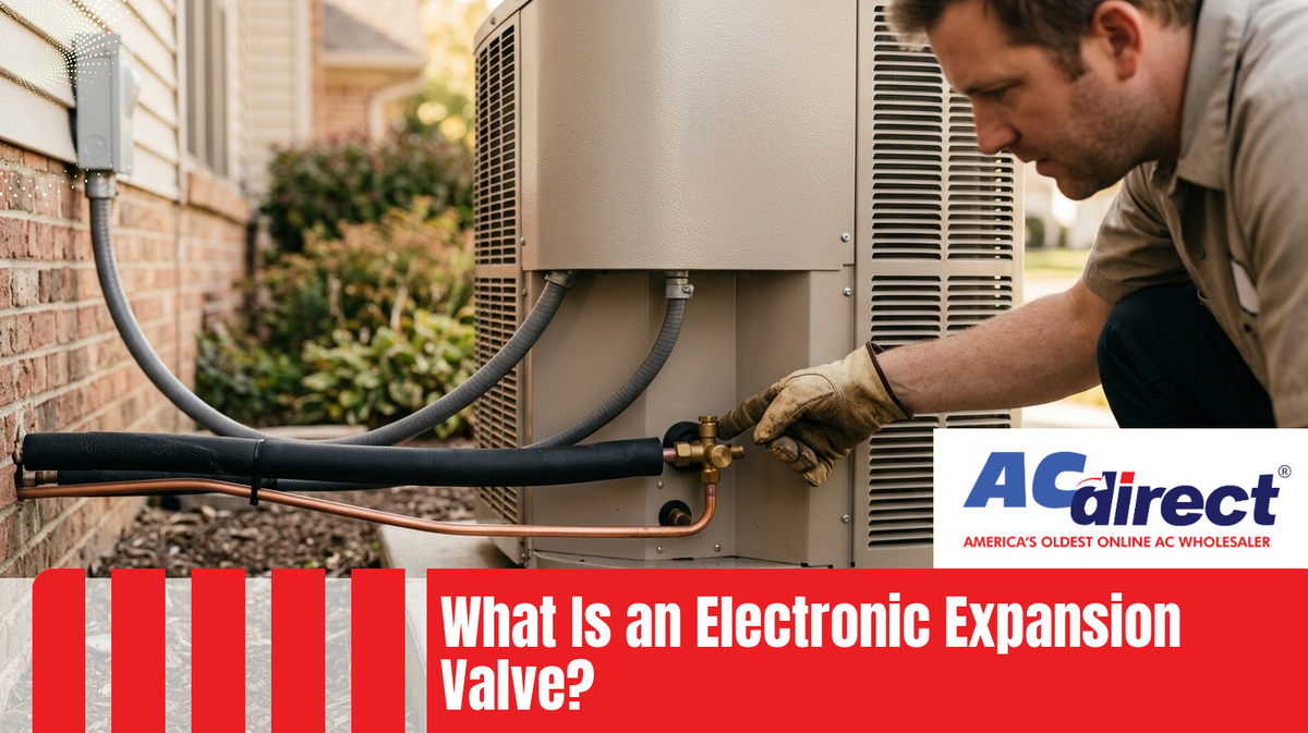 What Is an Electronic Expansion Valve? The Part That Lets an Inverter Fine-Tune Refrigerant