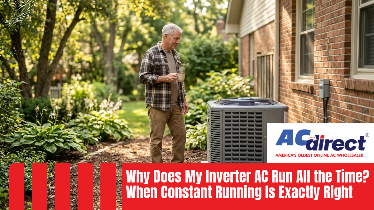 Why Does My Inverter AC Run All the Time? When Constant Running Is Exactly Right
