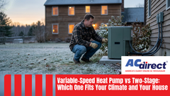Variable-Speed Heat Pump vs Two-Stage: Which One Fits Your Climate and Your House