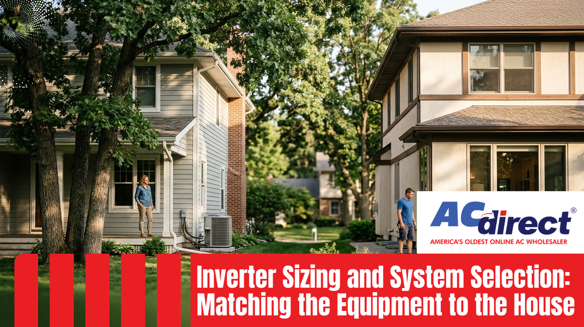 Inverter Sizing and System Selection: Matching the Equipment to the House