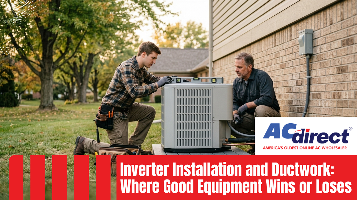 Inverter Installation and Ductwork: Where Good Equipment Wins or Loses