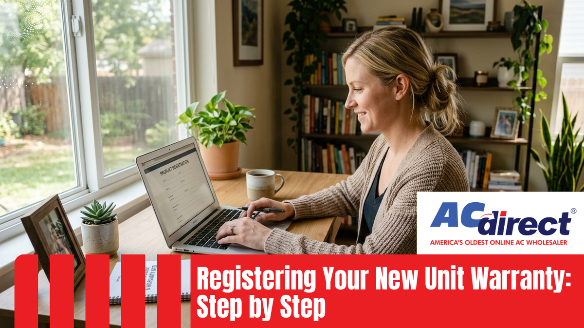 Registering Your New Unit Warranty: Step by Step