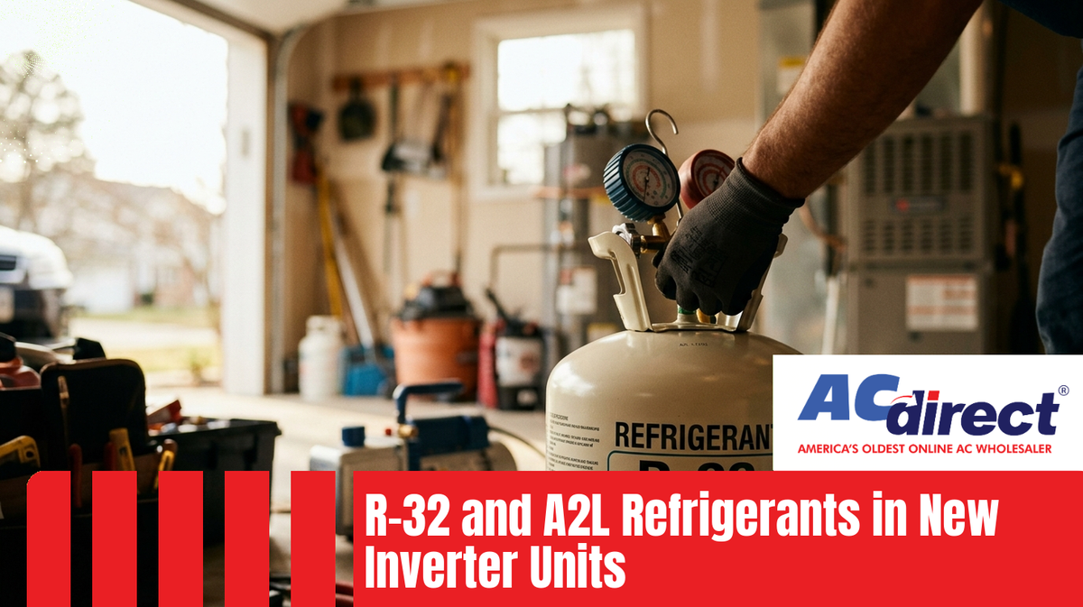 R-32 and A2L Refrigerants in New Inverter Units