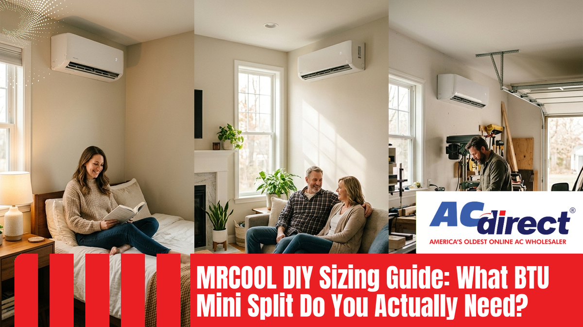 Featured image for: MRCOOL DIY Sizing Guide: What BTU Mini Split Do You Actually Need?