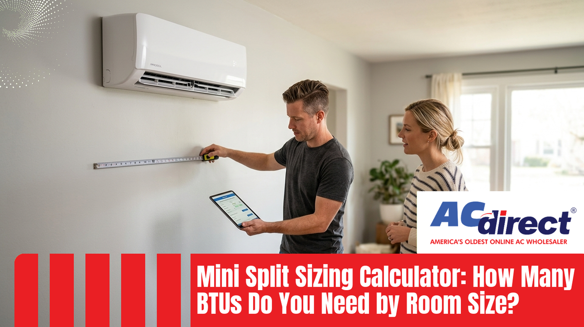 Featured image for: Mini Split Sizing Calculator: How Many BTUs Do You Need by Room Size?