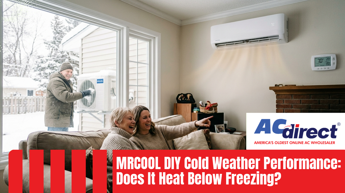 Featured image for: MRCOOL DIY Cold Weather Performance: Does It Heat Below Freezing?