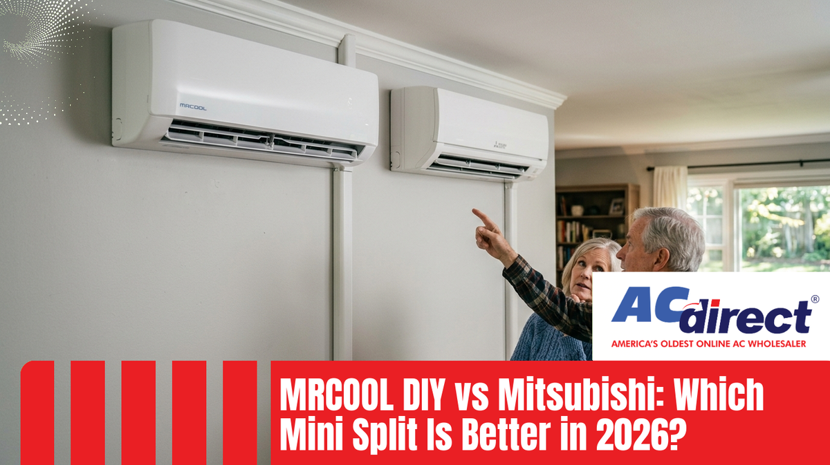 Featured image for: MRCOOL DIY vs Mitsubishi: Which Mini Split Is Better in 2026?