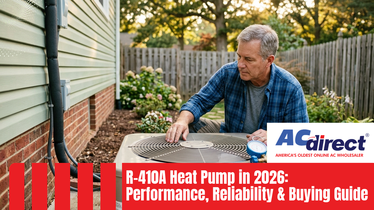 Featured image for: R-410A Heat Pump in 2026: Performance, Reliability & Buying Guide