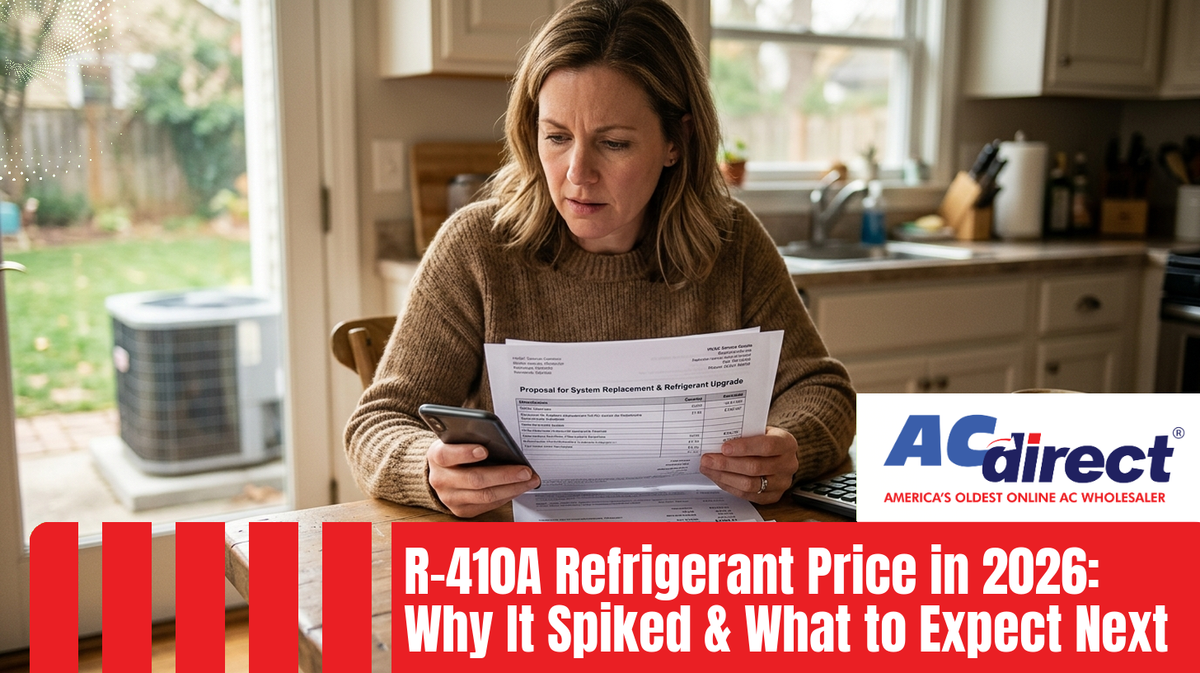 Featured image for: R-410A Refrigerant Price in 2026: Why It Spiked & What to Expect Next