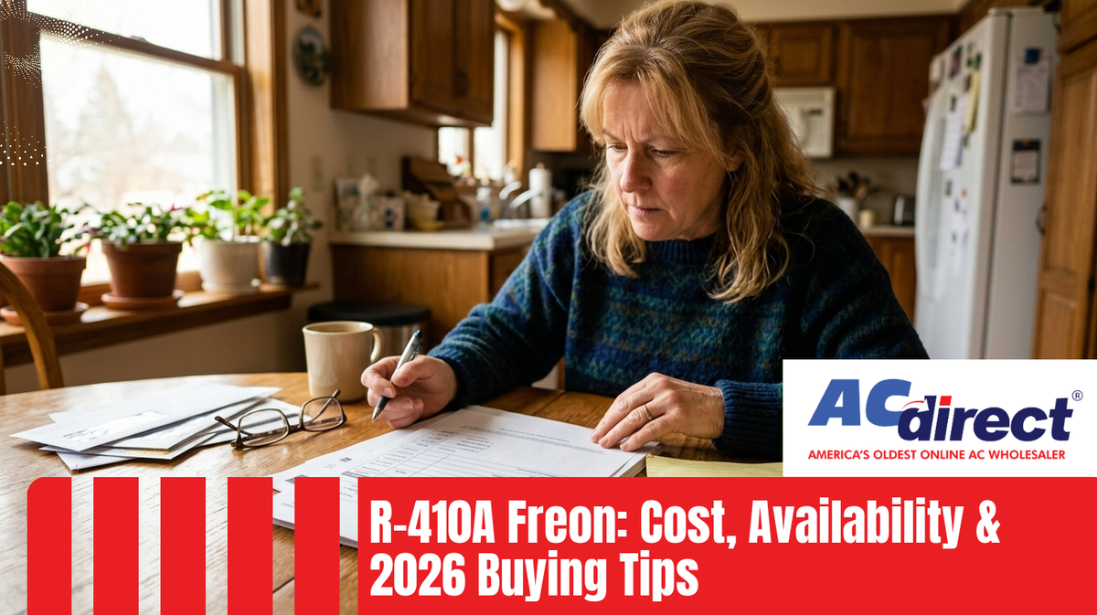 Featured image for: R-410A Freon: Cost, Availability & 2026 Buying Tips