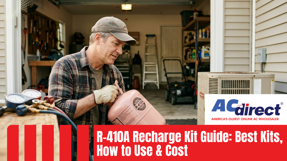 Featured image for: R-410A Recharge Kit Guide: Best Kits, How to Use & Cost