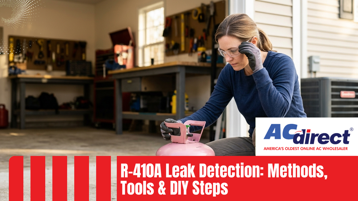 Featured image for: R-410A Leak Detection: Methods, Tools & DIY Steps