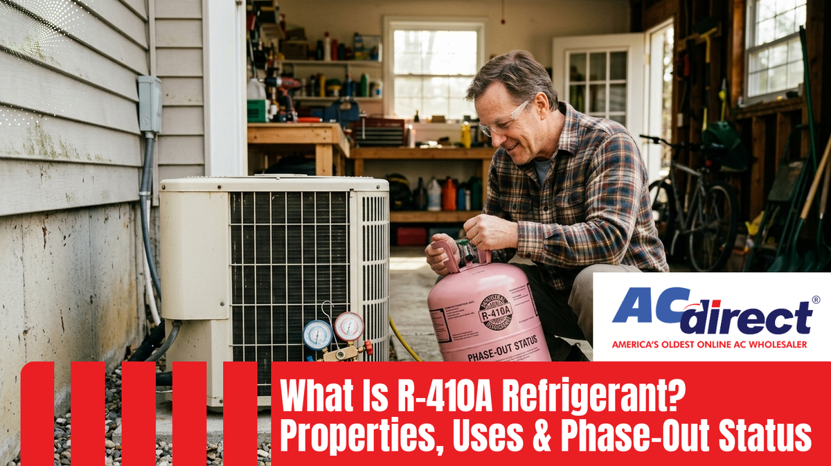 Featured image for: What Is R-410A Refrigerant? Properties, Uses & Phase-Out Status