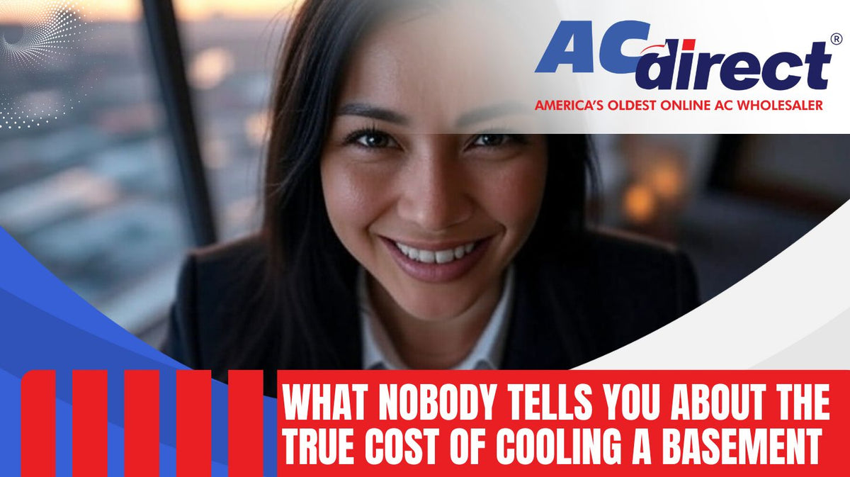 Detailed breakdown of AC installation costs in finished basements including ductwork extensions zoning and dehumidification