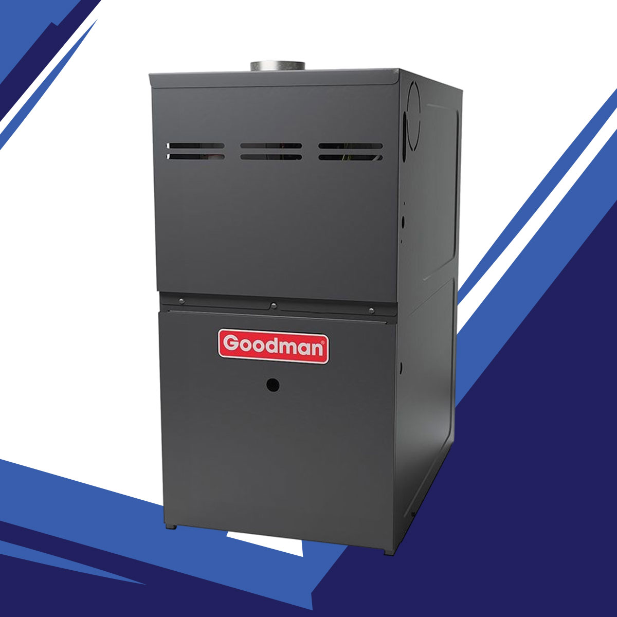 Goodman R32 Multi-Speed ECM Gas Furnace Upflow Horizontal -  GR9S80 Series
