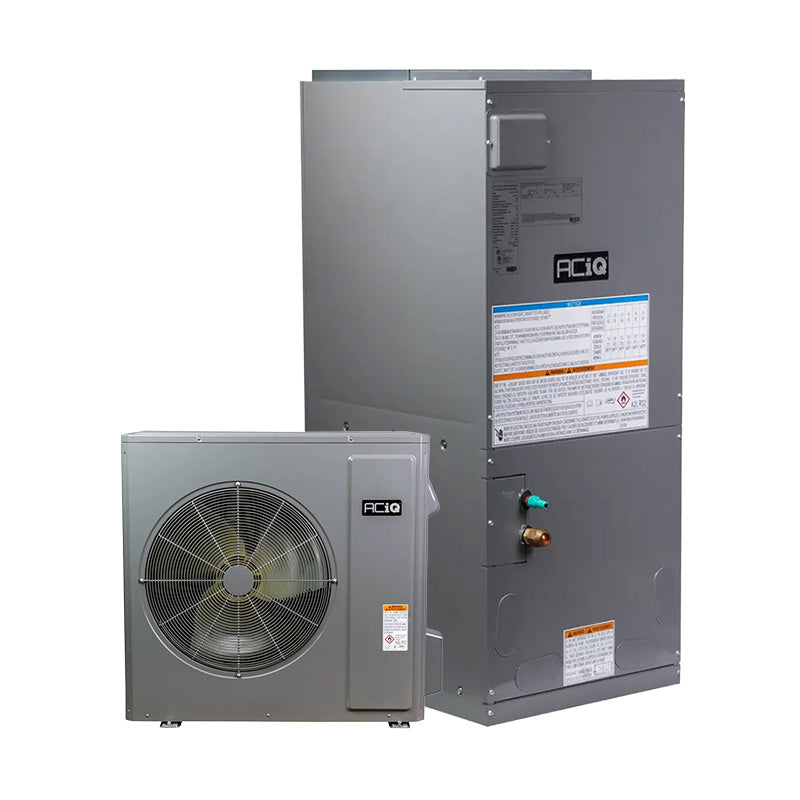 ACiQ 2 Ton Split Heat Pump AC System | 18 SEER2 High Efficiency Inverter Heats Down To -22° F | R32