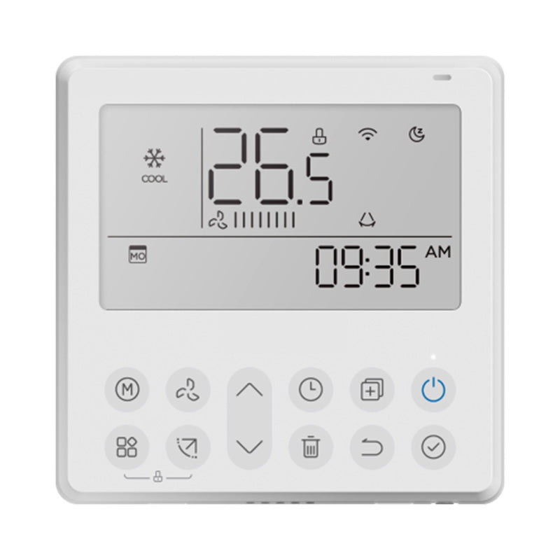 ACiQ wired WiFi controller for mini split systems