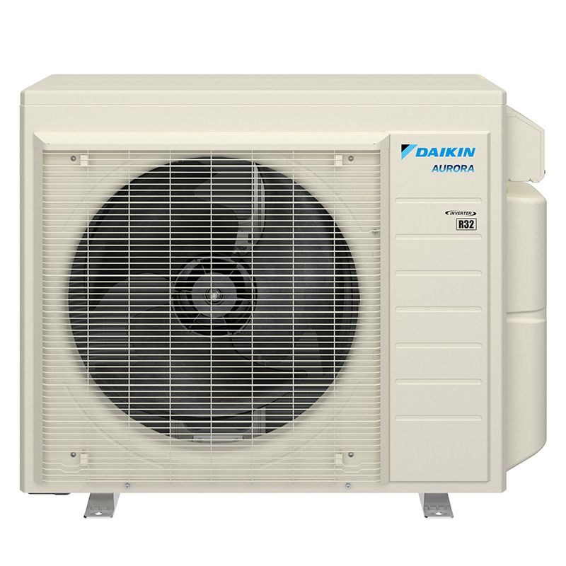 Daikin AURORA 18000 BTU 2-Zone R32 Mini-Split Heat Pump Condenser With Drain Pan Heater - 2MXT18AVJU9