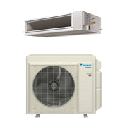 Daikin Aurora single-zone horizontal ducted mini split heat pump system installed in a residental home