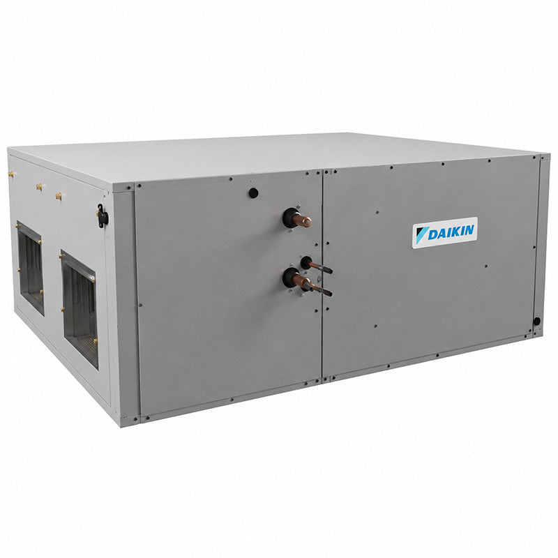 Daikin commercial horizontal air handler for split system applications with R32 refrigerant