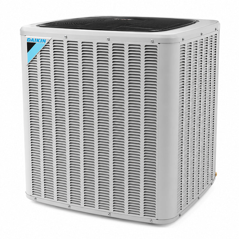 Daikin commercial split system heat pump condenser with R32 refrigerant