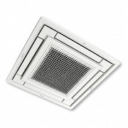 Daikin ceiling cassette decoration panel with central intake grille and four-way airflow louvers