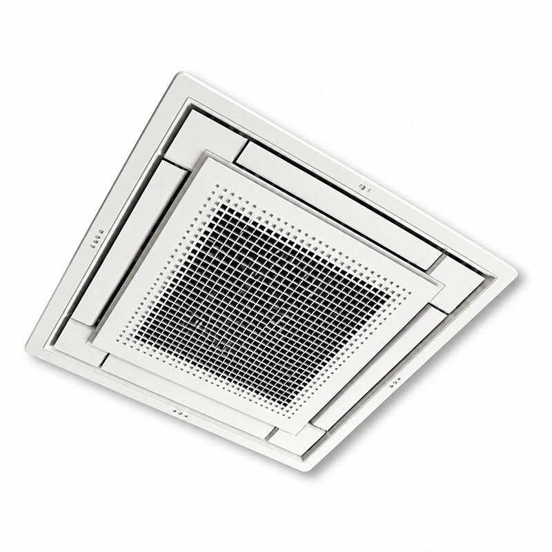 Daikin ceiling cassette decoration panel with central intake grille and four-way airflow louvers