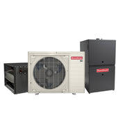 2-ton Goodman inverter AC system with evaporator coil and 80