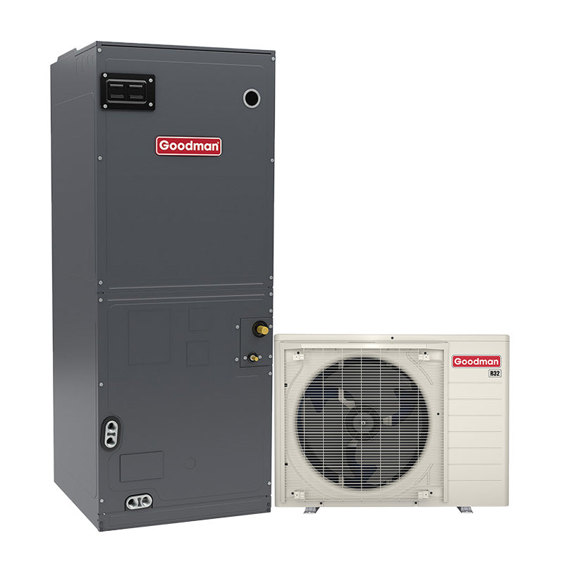 Goodman 2 ton inverter AC system with multi-position air handler