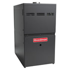 Goodman 80000 BTU 80% AFUE Gas Furnace Single Stage, Variable-Speed, Upflow/Horizontal, Ultra-Low NOx, 21" Width (GRVS800805CU)
