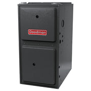 Goodman 96% AFUE variable-speed Ultra-Low NOx gas furnace for upflow or horizontal installation