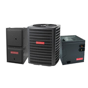 Goodman 3.5 Ton 15.2 SEER2 Dual Fuel Heat Pump & Gas Furnace Hybrid System – Modulating Variable-Speed