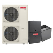 Goodman 3 ton side discharge inverter heat pump condenser (GZV9SA361C) with 80