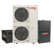 Goodman 5 ton side discharge inverter heat pump condenser (GZV9SA6010) with 80