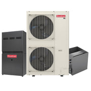 5-ton Goodman inverter AC system with evaporator coil and 80