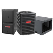 Goodman R32 Up To 14.5 SEER2 Two Stage 9-Speed ECM Gas Heat System Horizontal With GR8T80 Gas Furnace