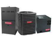 Goodman Furnace And Air Conditioner 1.5 Ton 15.2 SEER2 AC With 40000 BTU 80% AFUE Multi-Speed ECM Gas Furnace System - Upflow | R32