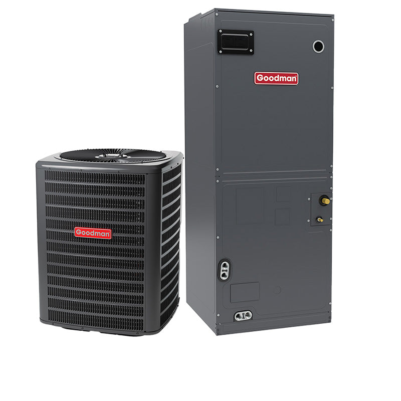 Goodman Up To 16.5 SEER2 R32 Air Conditioning AMST With Electric Heat System