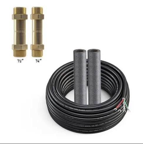 MrCool DIY Brass Couplers With 50 FT Communication Wire - DIYCOUPLER-1412K50