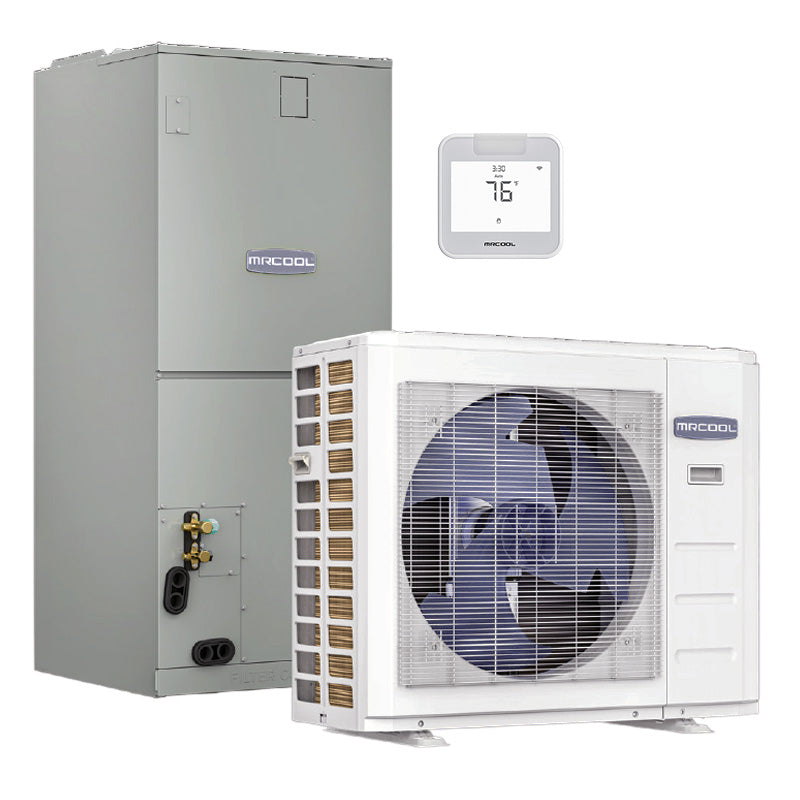 "MRCOOL 2 Ton central ducted heat pump system with condenser (MVP-24-HP-C-230A00-O)